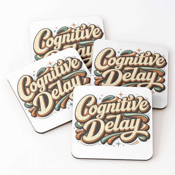 Item preview, Cognitive Delay Retro 70s Groovy Distressed Graphic designed and sold by axiksa10.