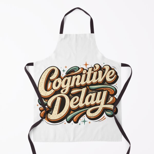 Item preview, Cognitive Delay Retro 70s Groovy Distressed Graphic designed and sold by axiksa10.