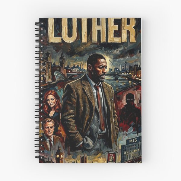 Item preview, Streets of London: Gritty Luther Oil Art designed and sold by Art's Diner.