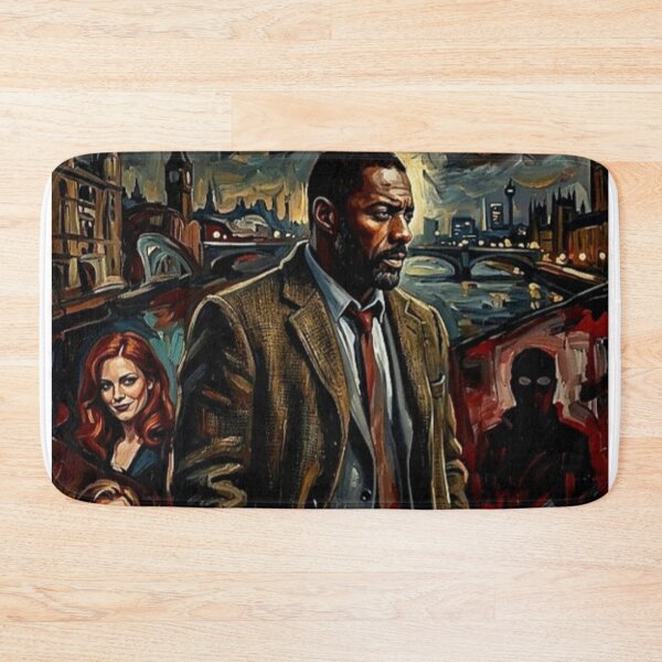 Item preview, Streets of London: Gritty Luther Oil Art designed and sold by Art's Diner.