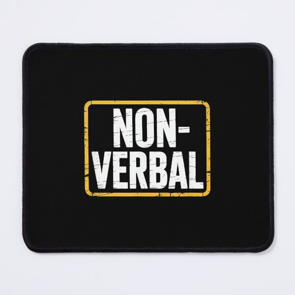 Item preview, Non Verbal Social Battery Low Introvert Warning Sign designed and sold by JohnVBurks.