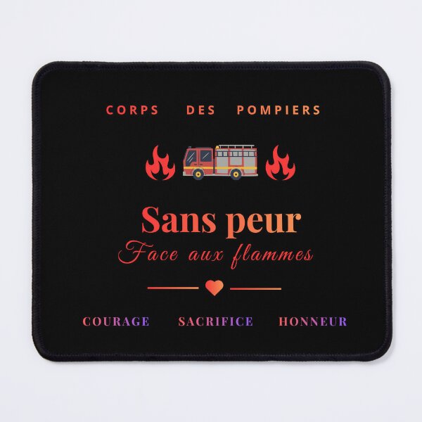 Item preview, Firefighters – "Fearless in the face of flames" – Courage & Honor designed and sold by DIAMVERA.