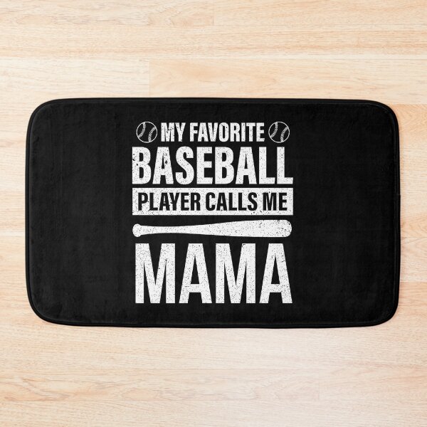 Artikelvorschau, Mein Lieblingsbaseballspieler nennt mich Mama – Lustige Baseball-Mama entworfen und verkauft von miaa-artistshop.