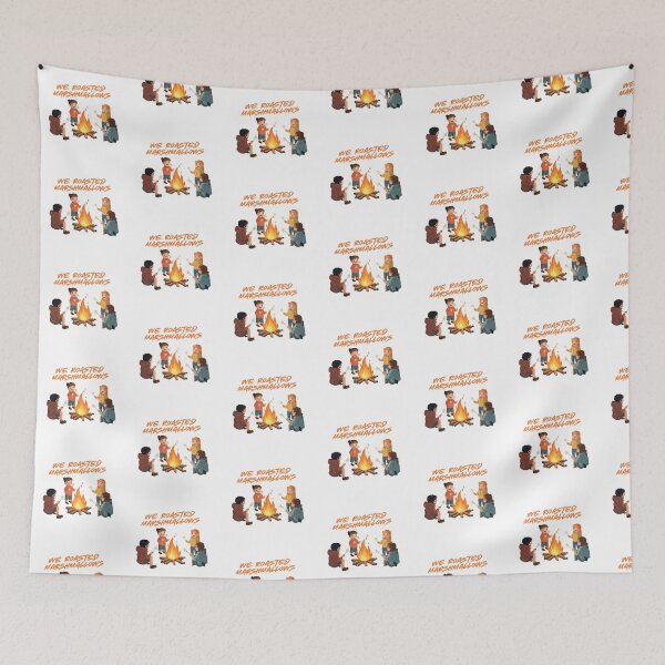 Item preview, Roasted Marshmallows Campfire Graphic Pullover designed and sold by KrithigaArts.