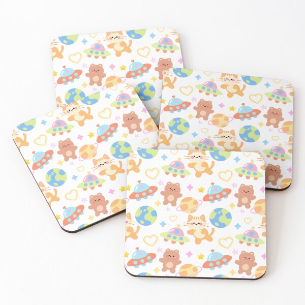 Item preview, Space Animal Parade Seamless  designed and sold by KJackArtwork.