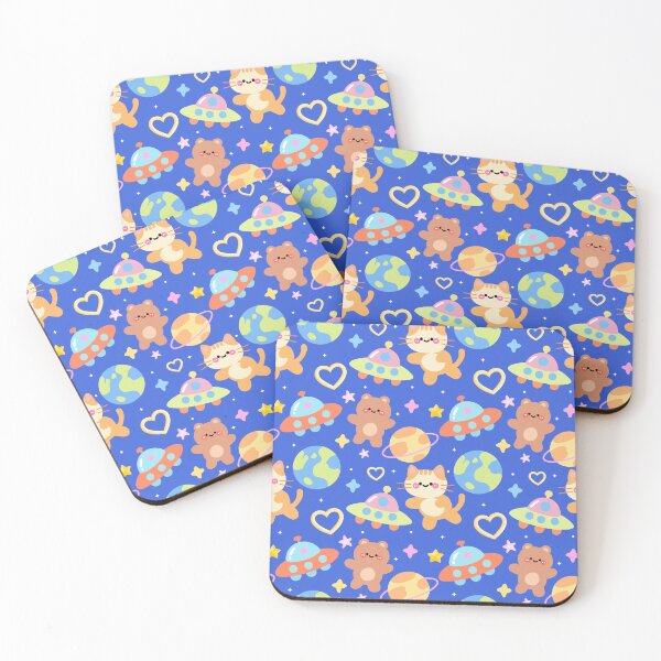 Item preview, Space Animal Parade Seamless  designed and sold by KJackArtwork.