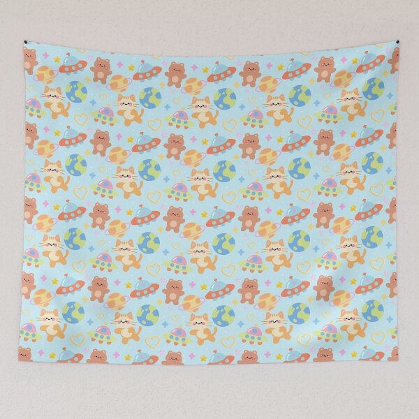 Item preview, Space Animal Parade Seamless  designed and sold by KJackArtwork.