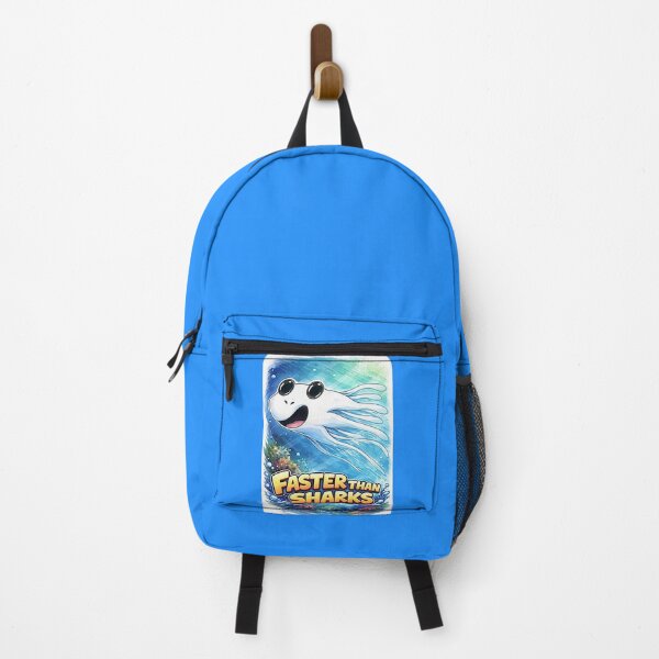 Item preview, I swim faster than the shark (boy) designed and sold by NubesDesignCH.
