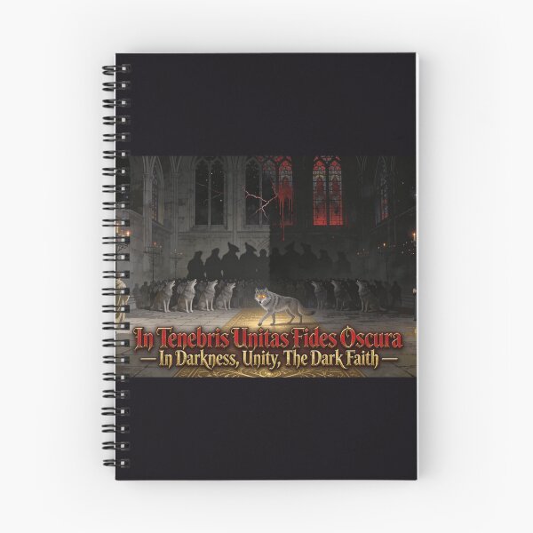Item preview, In Tenebris Unitas Fides Oscura (artwork) designed and sold by GeoWhimsy Studio.