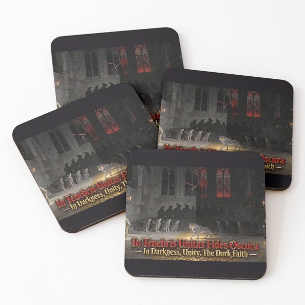 Item preview, In Tenebris Unitas Fides Oscura (artwork) designed and sold by GeoWhimsy Studio.