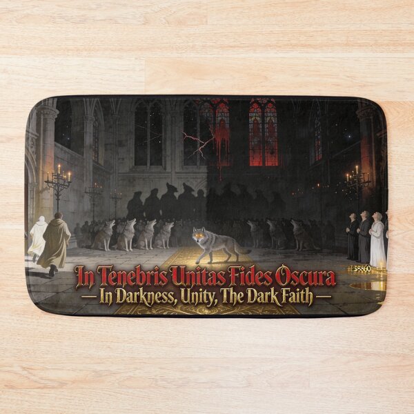 Item preview, In Tenebris Unitas Fides Oscura (artwork) designed and sold by GeoWhimsy Studio.