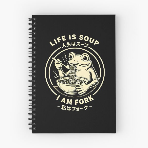 Item preview, Life is Soup I'm Fork designed and sold by JODYSMORGAN.