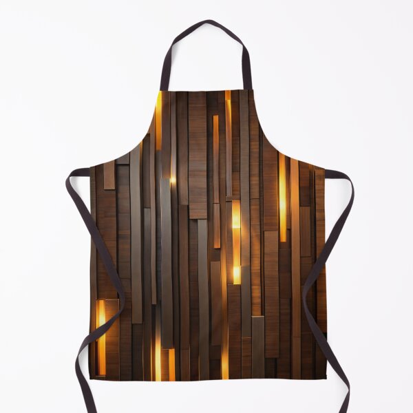 Item preview, Modern Wood Panel Abstract with Golden Light Wall Art designed and sold by Kaleidoscope Print.
