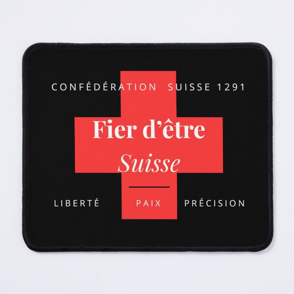 Item preview, "Proud to be Swiss" – Confederation 1291 – Minimalist Patriotic Design designed and sold by DIAMVERA.