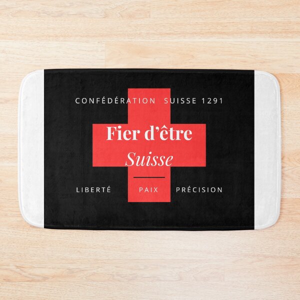 Item preview, "Proud to be Swiss" – Confederation 1291 – Minimalist Patriotic Design designed and sold by DIAMVERA.