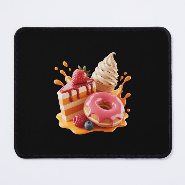 Item preview, Dessert Splash Sweet Treats Cake, Donut & Ice Cream designed and sold by Formatage.