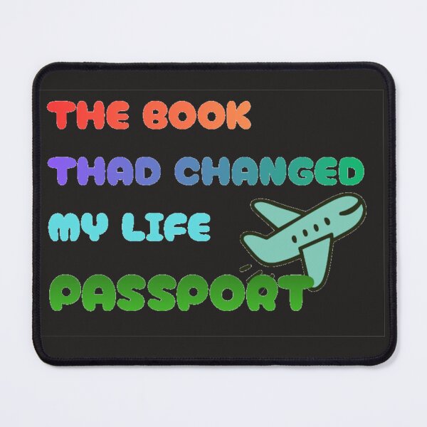 Item preview, The Book That Changed My Life Passport designed and sold by MWSailingClub.