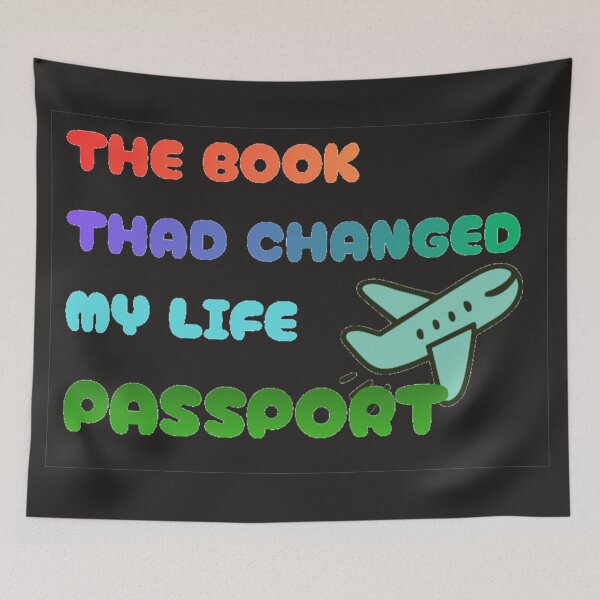 Item preview, The Book That Changed My Life Passport designed and sold by MWSailingClub.