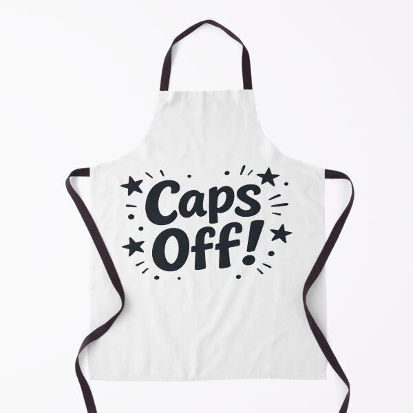 Item preview, Caps Off Celebration Lettering – Fun Graduation Congrats Design for Students & Achievers designed and sold by Bright Nest Studio.