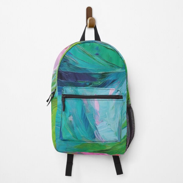 Item preview, Vibrant abstract work in blue, green and pink designed and sold by Photopat.