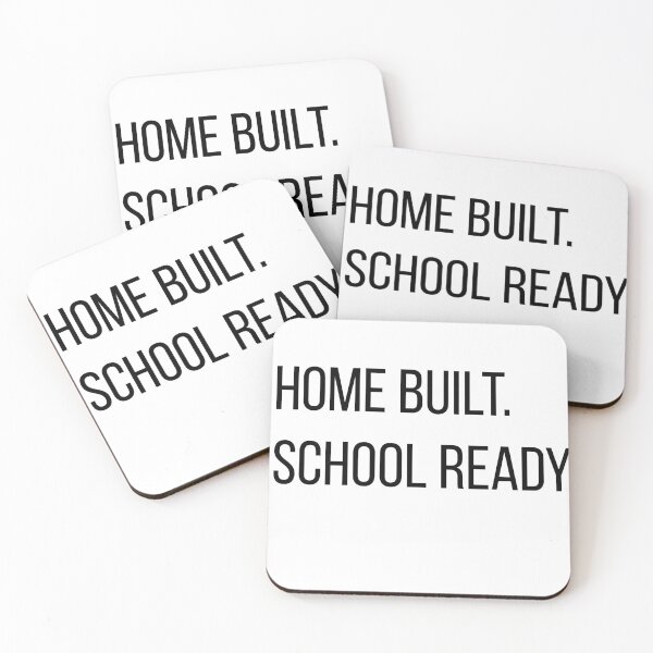 Item preview, Home Built. School Ready – First Day Confidence Design designed and sold by Creations by lyne.