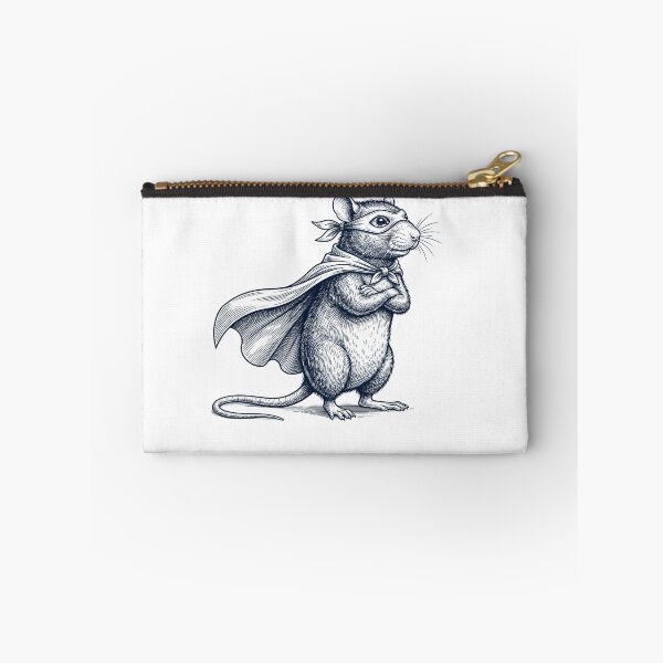 Item preview, Vintage Rat Hero Superhero Animal Lover designed and sold by DoodleTortle.