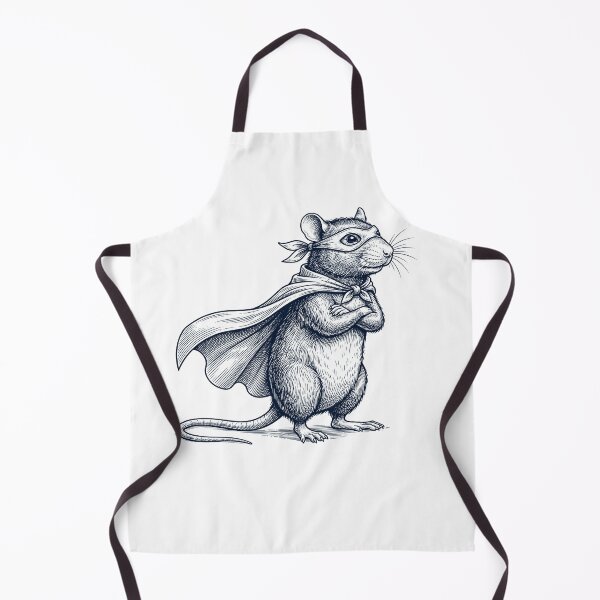 Item preview, Vintage Rat Hero Superhero Animal Lover designed and sold by DoodleTortle.