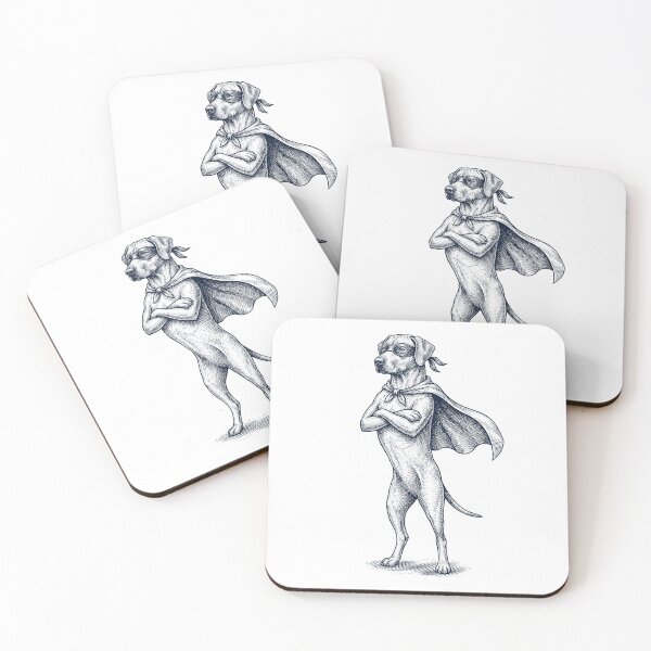 Item preview, Vintage Rhodesian Ridgeback Hero Superhero Dog Lover designed and sold by DoodleTortle.