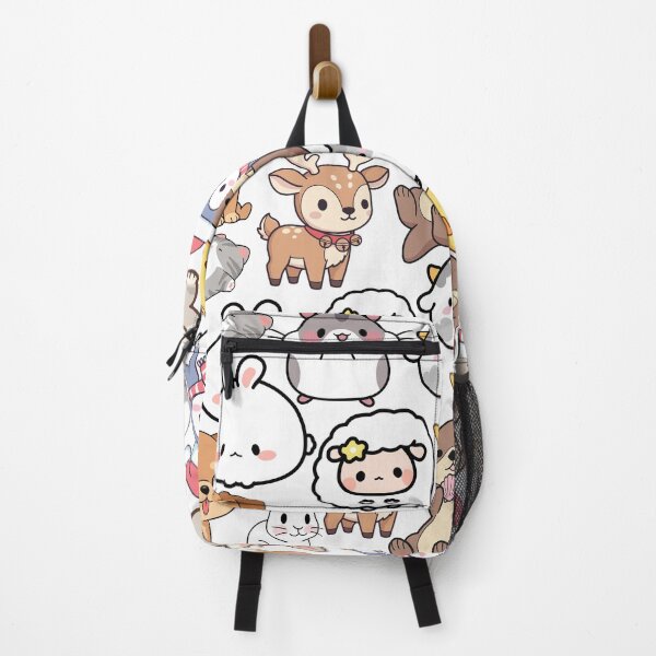 Item preview, Cute Kawaii Animals Cartoon Seamless Pattern Design designed and sold by Cutethings3.