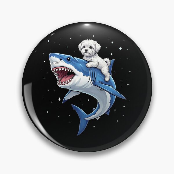 Item preview, Funny Maltese Shark Dog Mom Dad Lover designed and sold by TerryConnells.