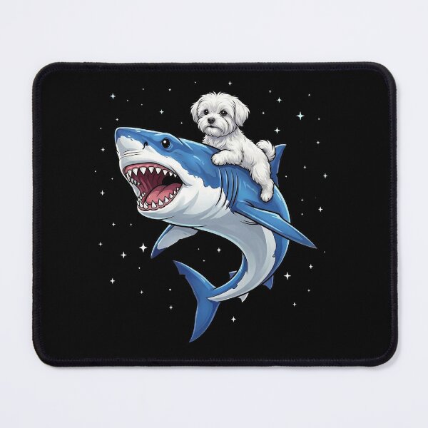 Item preview, Funny Maltese Shark Dog Mom Dad Lover designed and sold by TerryConnells.