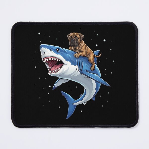 Item preview, Funny Mastiff Shark Dog Mom Dad Lover designed and sold by TerryConnells.