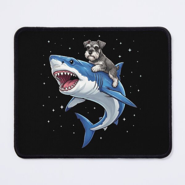 Item preview, Funny Miniature Schnauzer Shark Dog Mom Dad Lover designed and sold by TerryConnells.