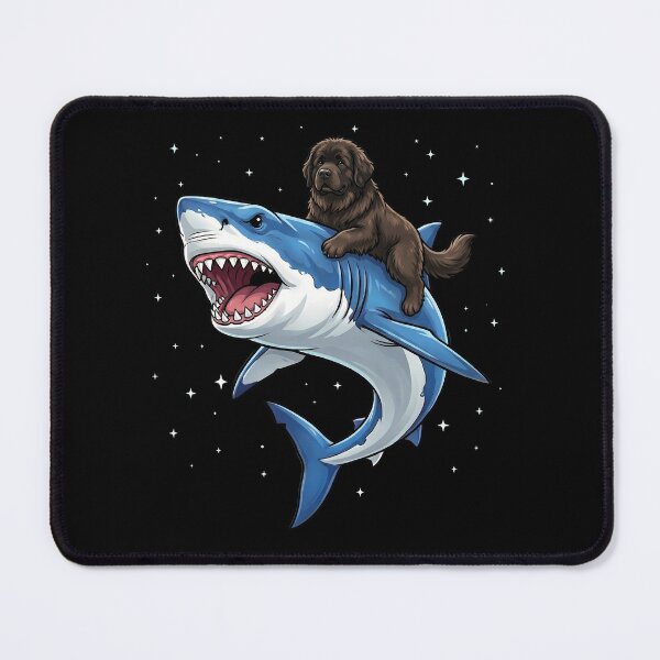 Item preview, Funny Newfoundland Shark Dog Mom Dad Lover designed and sold by TerryConnells.