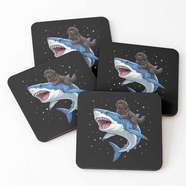 Item preview, Funny Newfoundland Shark Dog Mom Dad Lover designed and sold by TerryConnells.