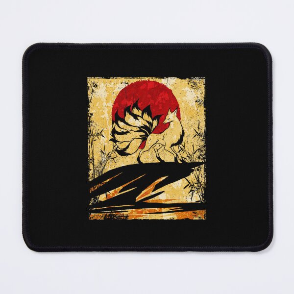 Item preview, Nine Tailed Fox Japanese Retro Art Vintage Myth Style designed and sold by titanlevi.