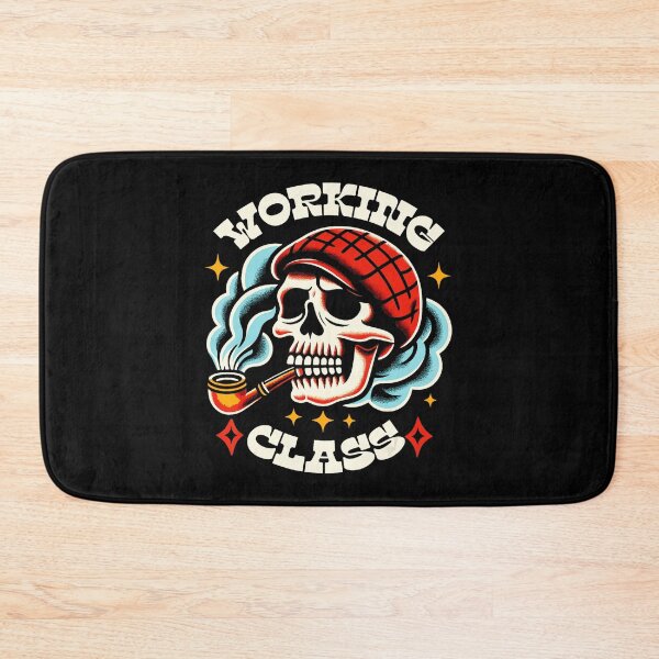 Item preview, Working Class Skull Tattoo Old School Style designed and sold by Modaozushi216.