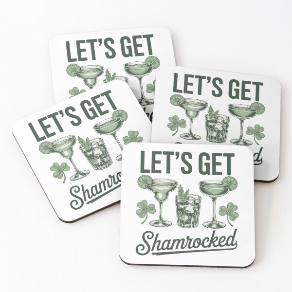 Item preview, Lets Get Shamrocked St Patricks Day Drinking designed and sold by Formatage.