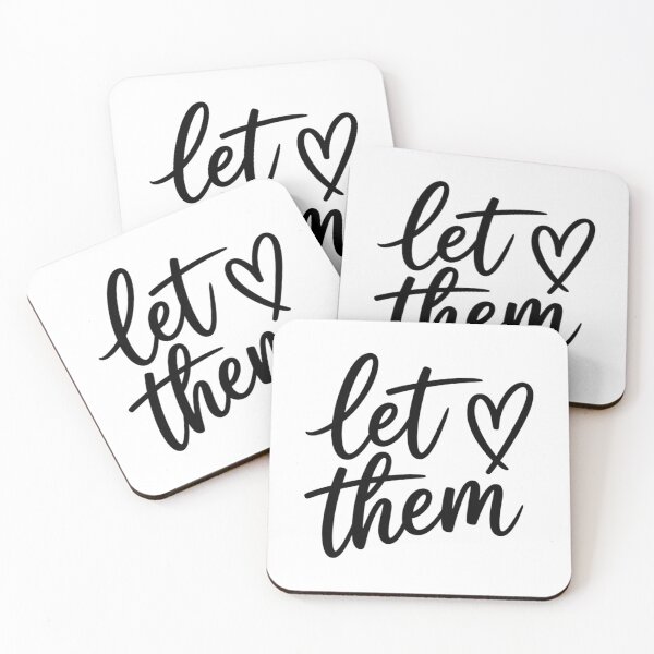 Item preview, Let Them Inspirational Positive Saying Mental Health  designed and sold by Formatage.