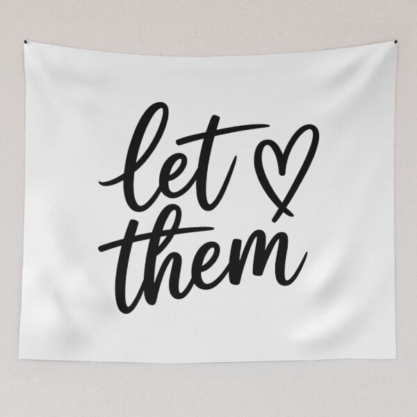 Item preview, Let Them Inspirational Positive Saying Mental Health  designed and sold by Formatage.