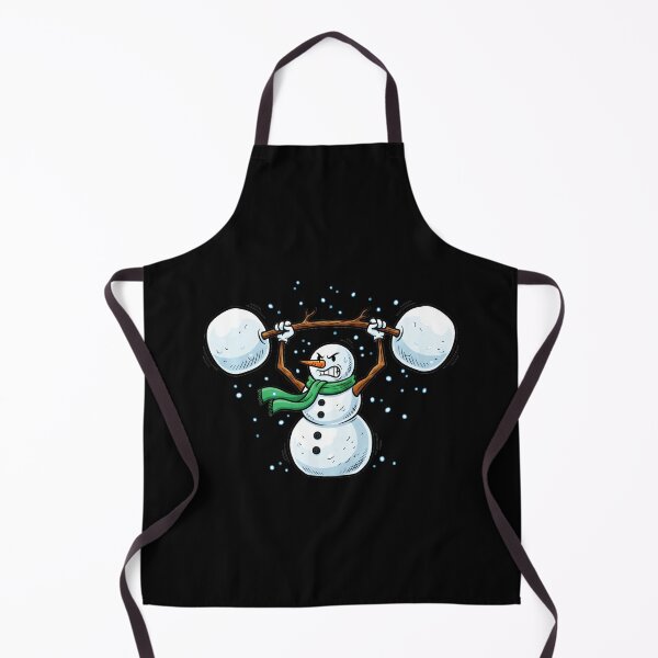 Item preview, Weightlifting Snowman Funny Christmas Gym Humor designed and sold by eliramaison.