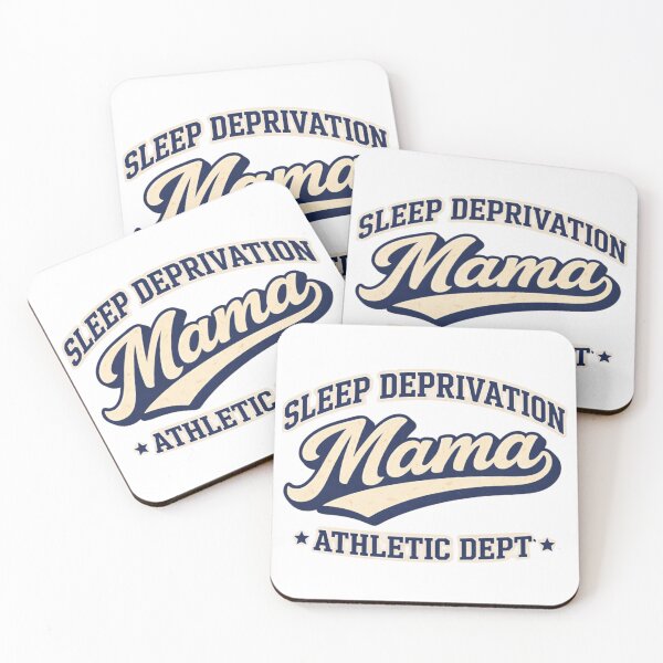 Item preview, Sleep Deprivation Athletic Dept - Vintage Varsity Mom Tee designed and sold by TeeVex.