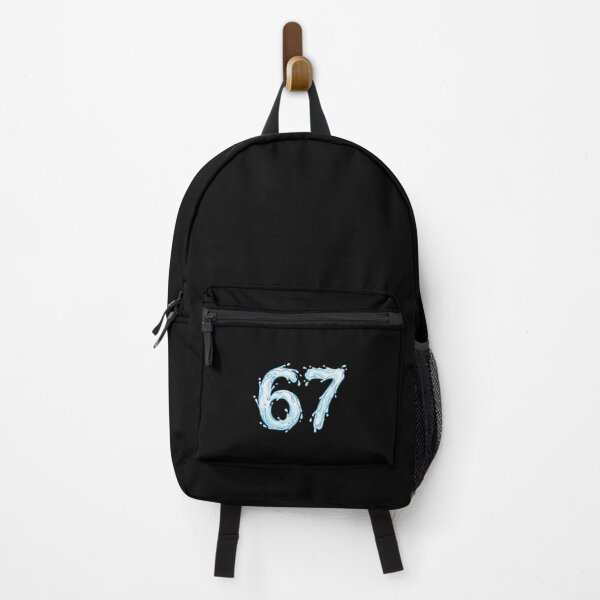 Item preview, 67 Liquid Drip Meme Cool Glossy Number designed and sold by gladysenglish.