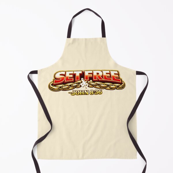 Item preview, Set Free – John 8:36 Broken Chains Christian Design designed and sold by csamsonjr.