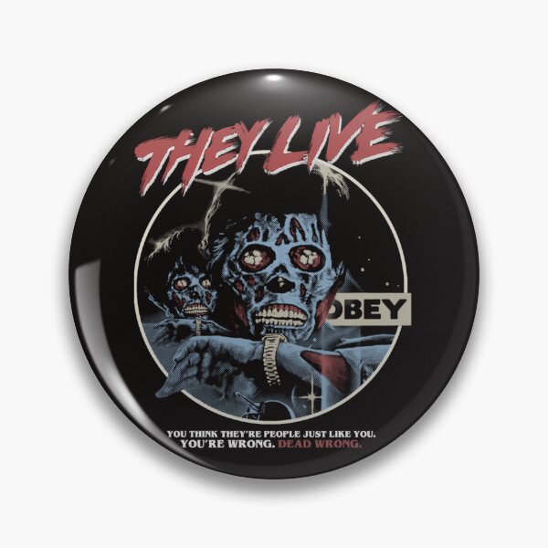 Item preview, They Live John Carpenter Horror designed and sold by WolfyTheWitch.