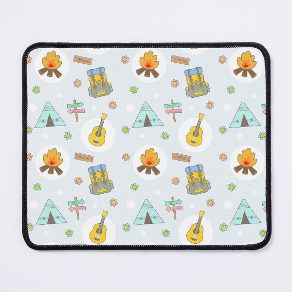 Item preview, Camping Cute Pattern for Summer Outdoor Kids Party designed and sold by nuchz.