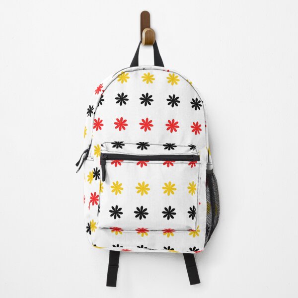 Item preview, German flower | Yellow | Black | Red designed and sold by Raw Tigers.