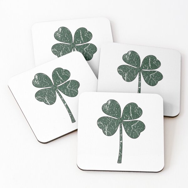 Item preview, Minimalist Line Art Four Leaf Clover designed and sold by Bloomkept.