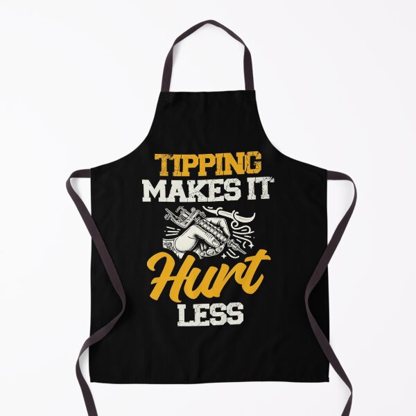 Item preview, Tipping Makes It Hurt Less Funny Tattoo Humor designed and sold by Modaozushi216.