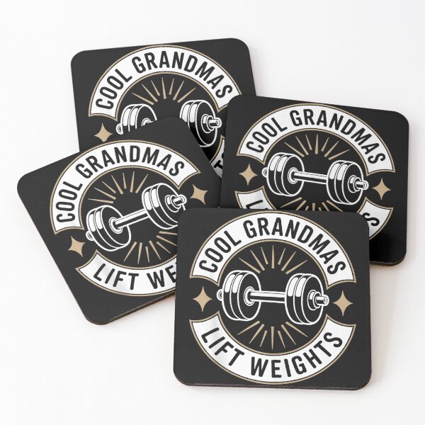 Item preview, Cool Grandmas Lift Weights Funny Gym Quote designed and sold by eliramaison.